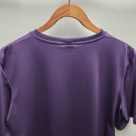 Patagonia Capilene Cool Daily Tee T-Shirt Short Sleeves Solid Purple Men's M - Picture 6 of 9